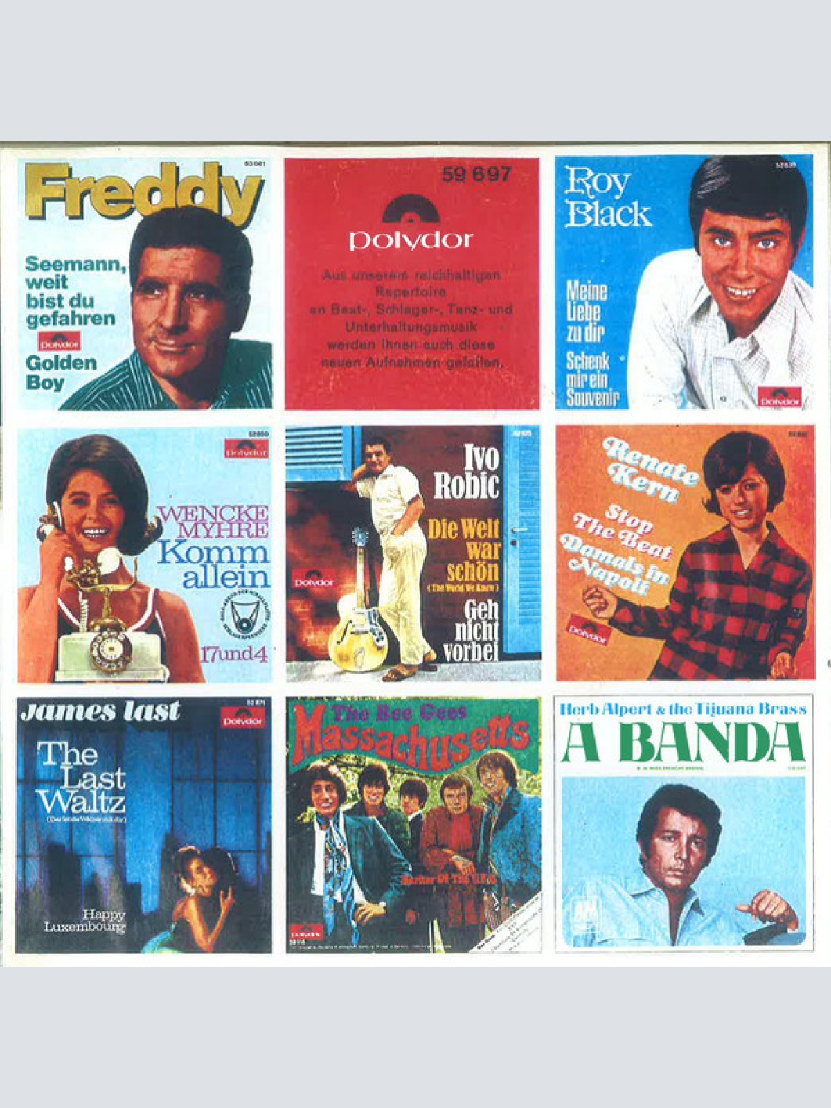 Vinyl / Hannes Von Den Bambis* - Einsame Stunden / Du Schaust Noch Einmal Zurück