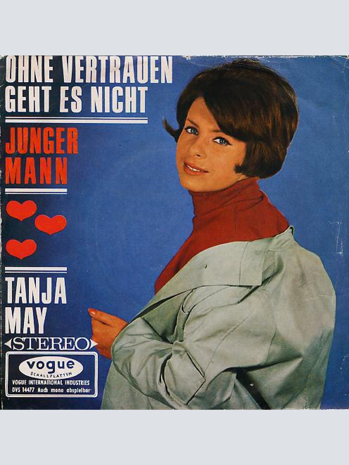 Vinyl / Tanja May - Ohne Vertrauen Geht Es Nicht / Junger Mann