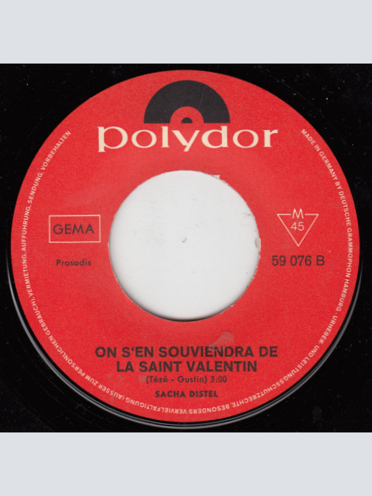 Vinyl / Sacha Distel & Joanna Shimkus - Ces Mots Stupides (Somethin' Stupid)