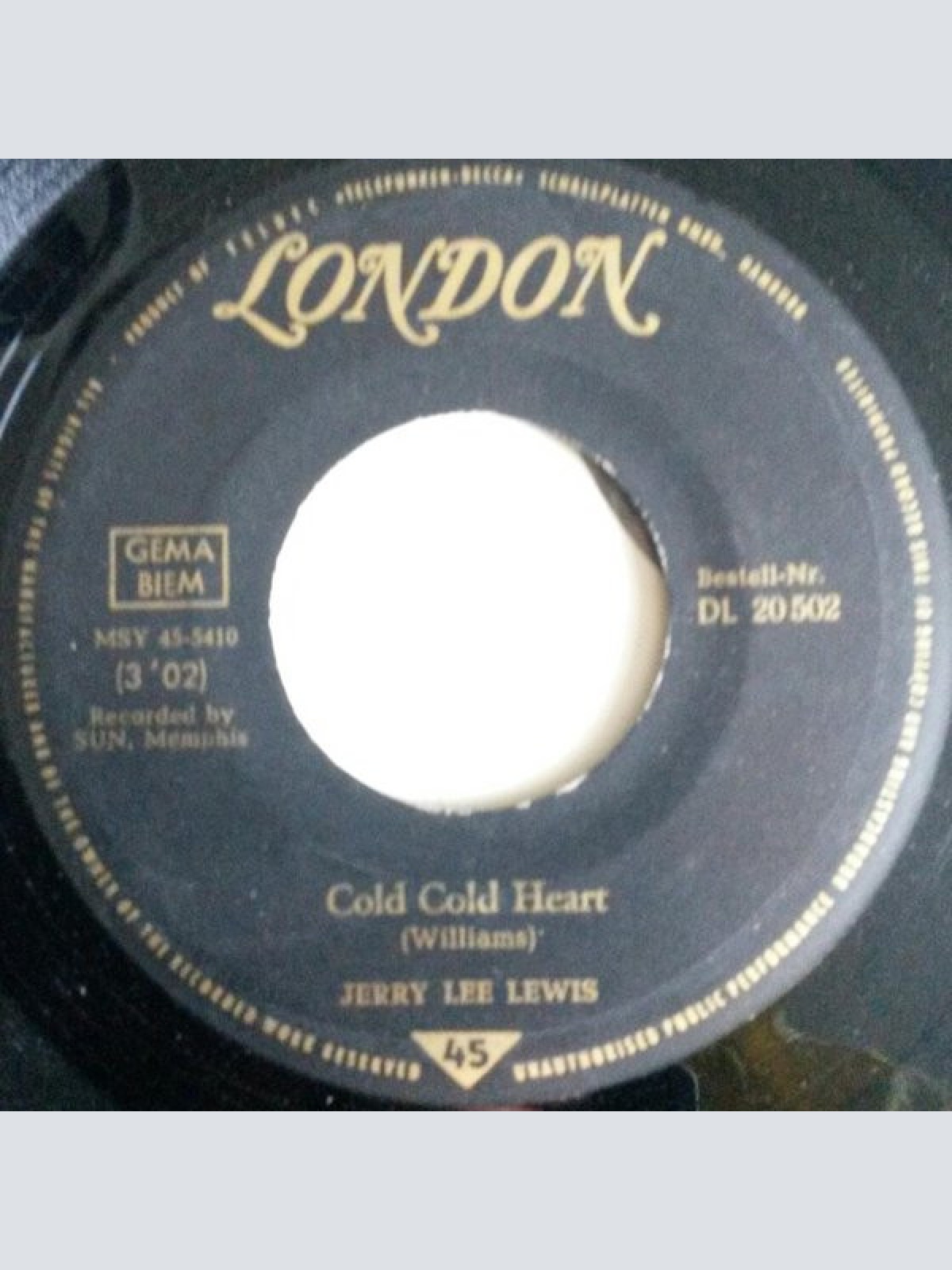 Vinyl / Jerry Lee Lewis -  It Won't Happen With Me