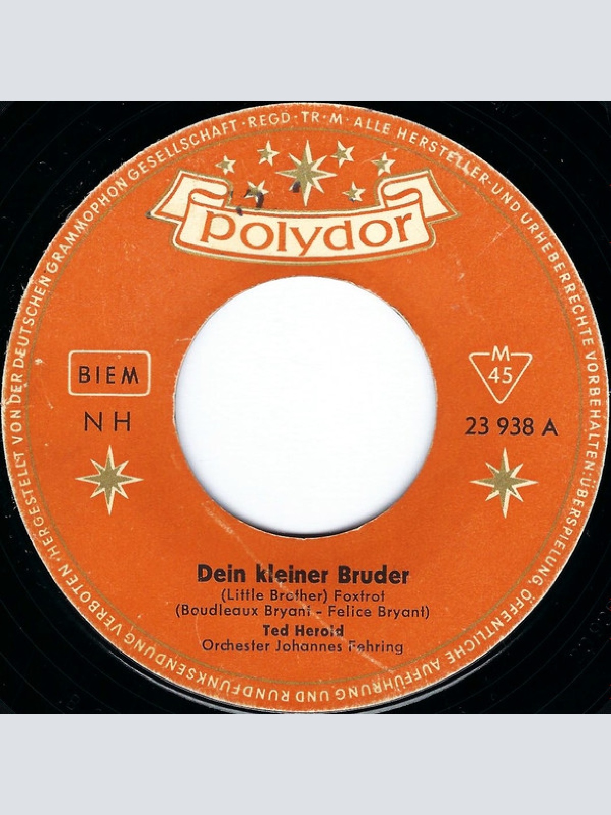 Vinyl / Ted Herold - Dein Kleiner Bruder