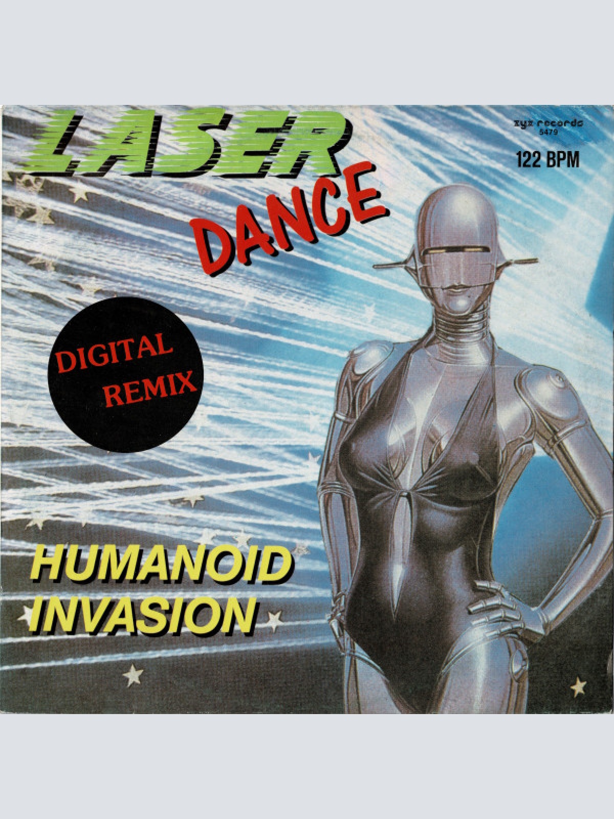 Vinyl / Laserdance - Humanoid Invasion (Digital Remix)
