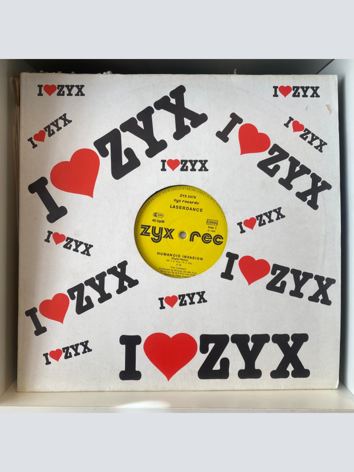 Vinyl / Laserdance - Humanoid Invasion (Digital Remix)