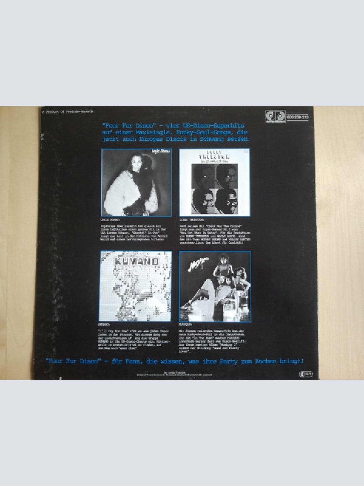 Vinyl / Various - Four For Disco