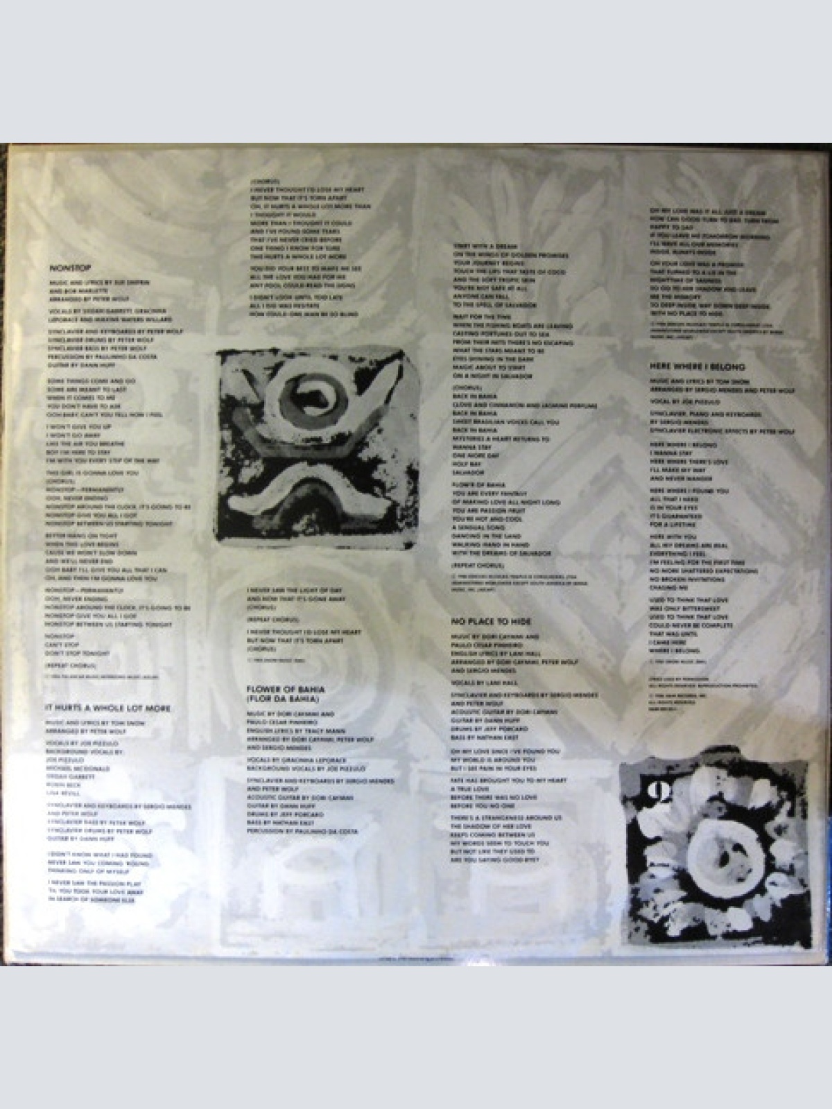 Vinyl / Sergio Mendes* - Brasil 86