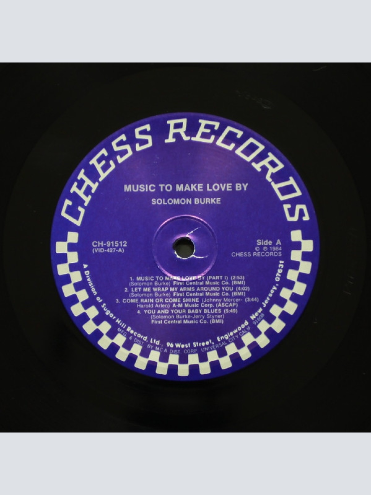 Vinyl / Solomon Burke - Music To Make Love By