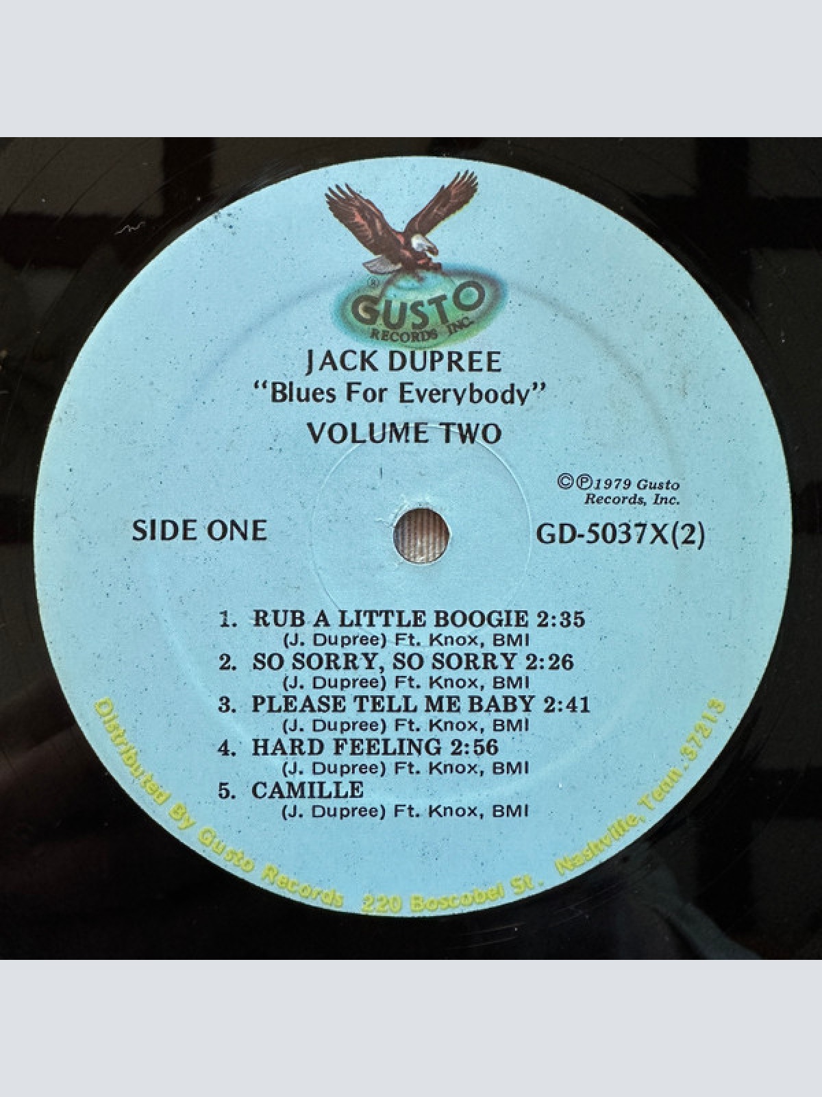 Vinyl / Jack Dupree* - Blues For Everybody