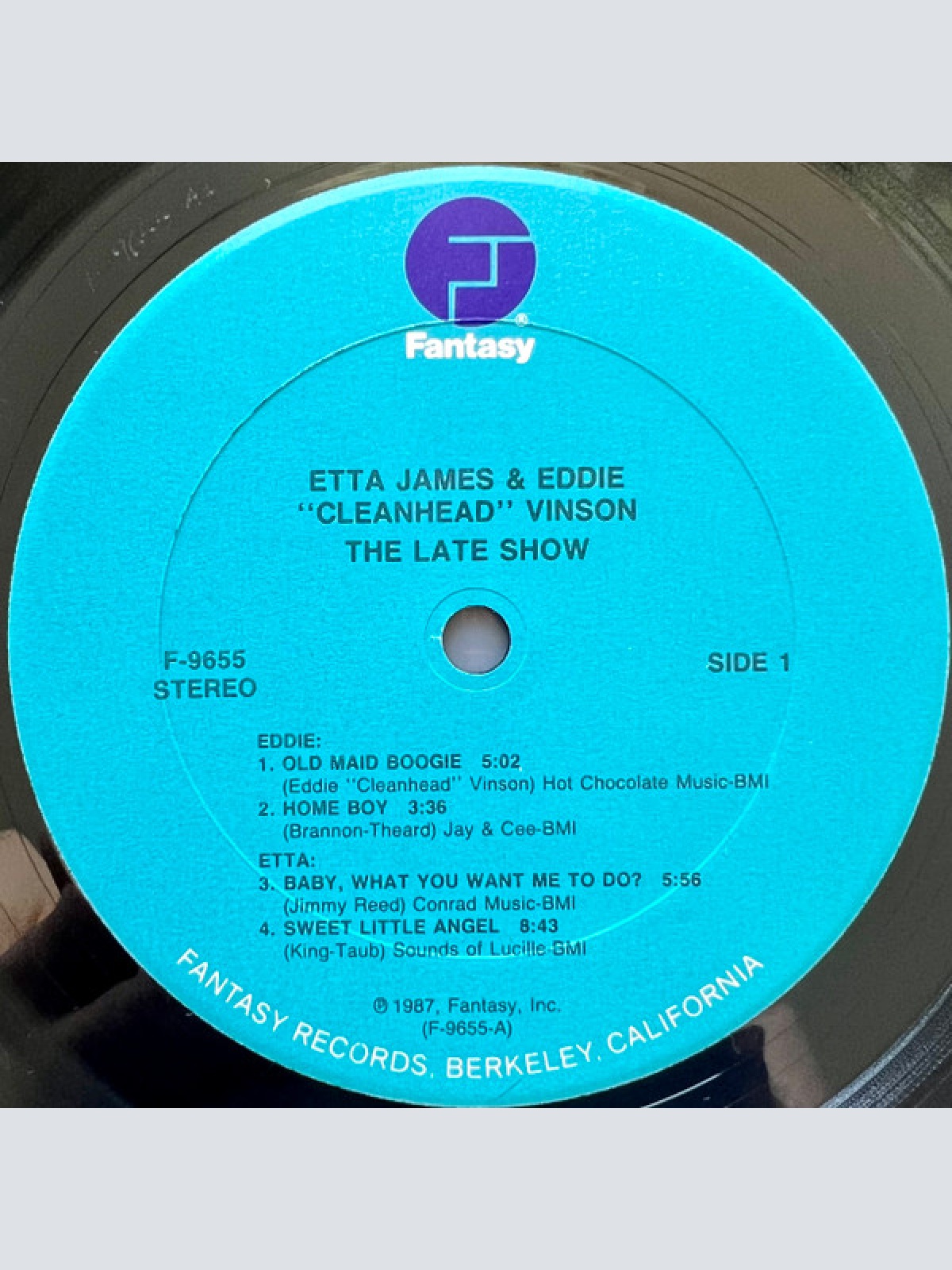 Vinyl / Etta James And Eddie "Cleanhead" Vinson - The Late Show