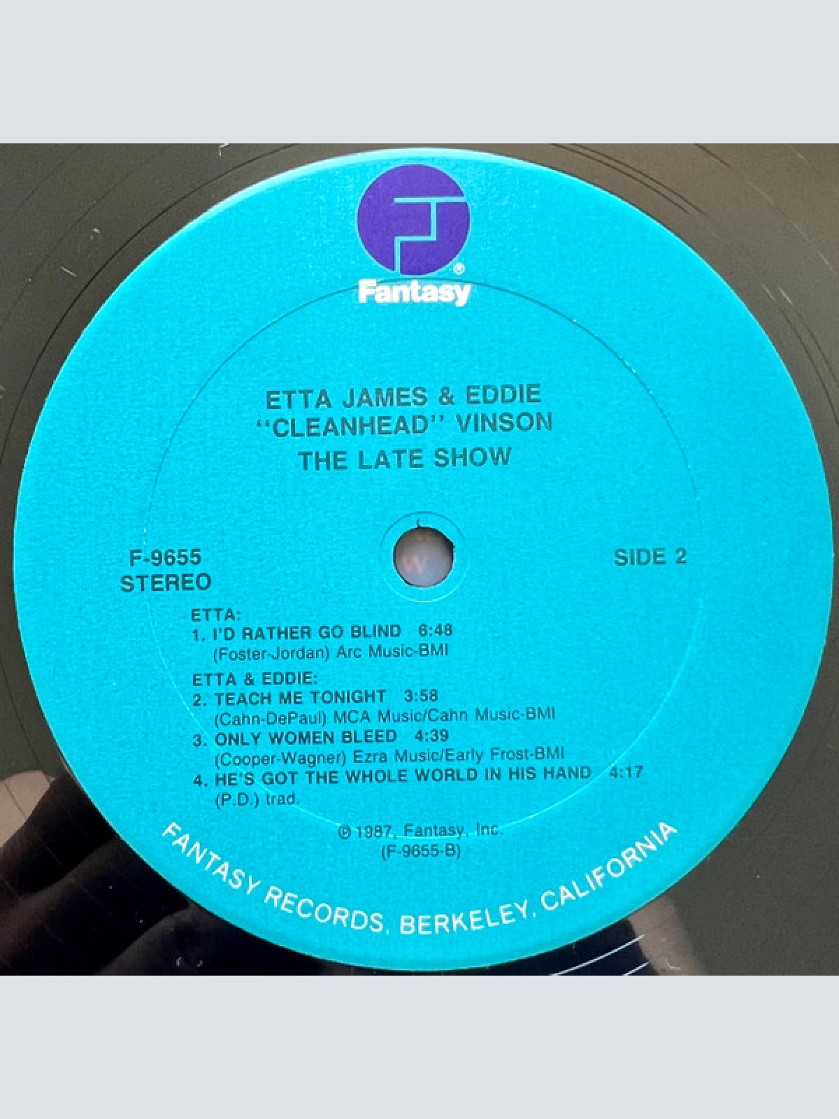 Vinyl / Etta James And Eddie "Cleanhead" Vinson - The Late Show