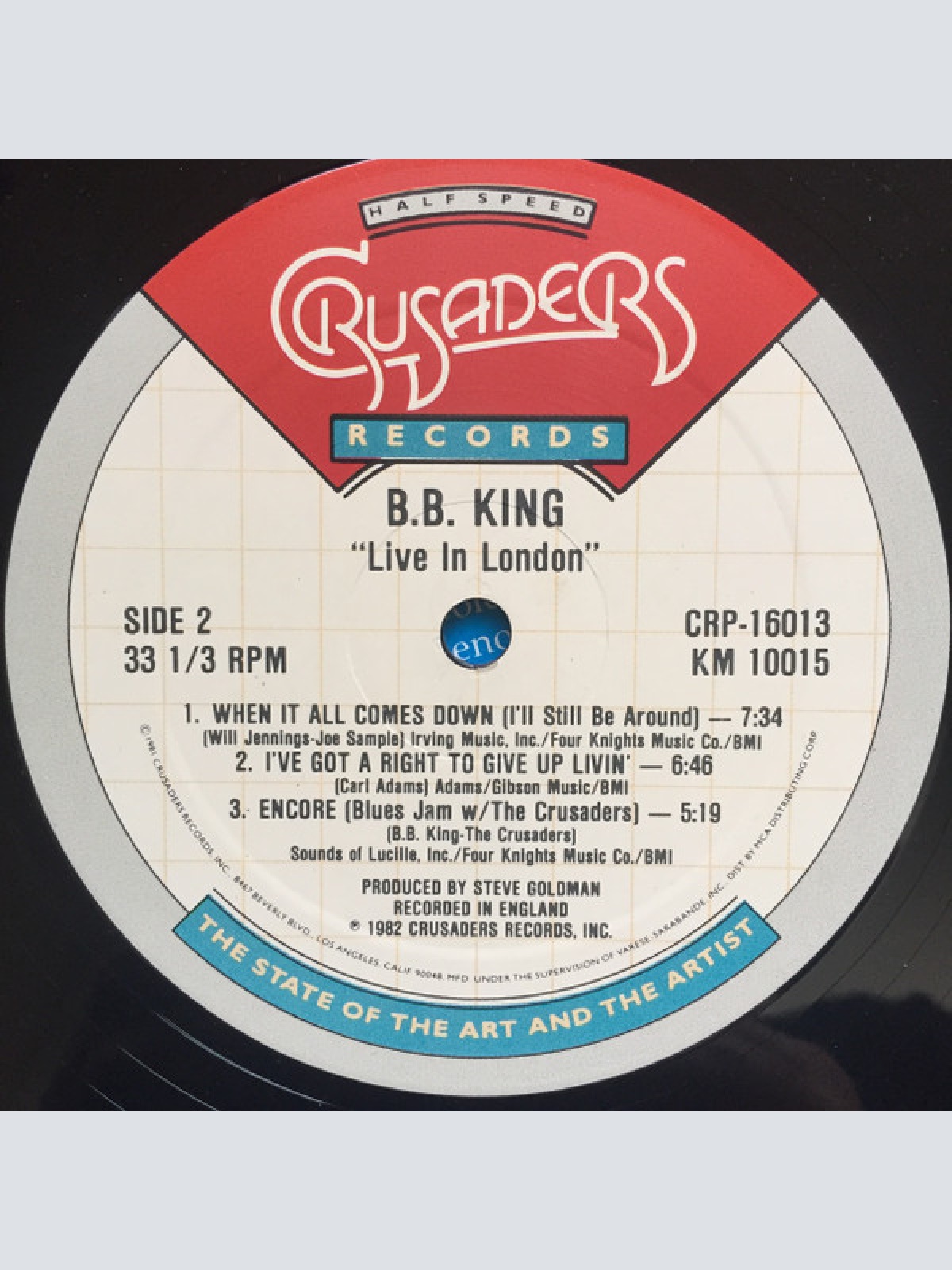 Vinyl / B.B. King - Live In London