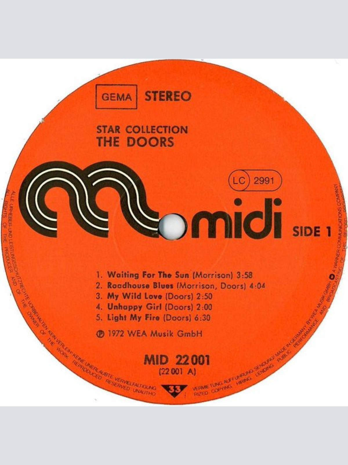 Vinyl / The Doors - Star-Collection