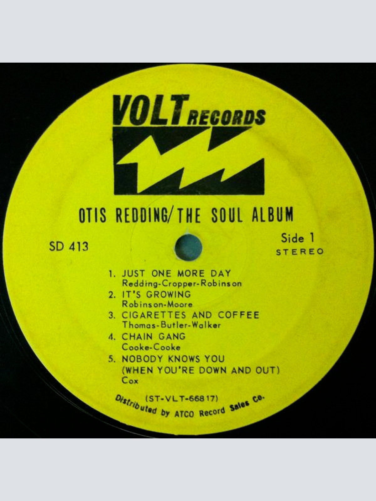 Vinyl / Otis Redding - The Soul Album