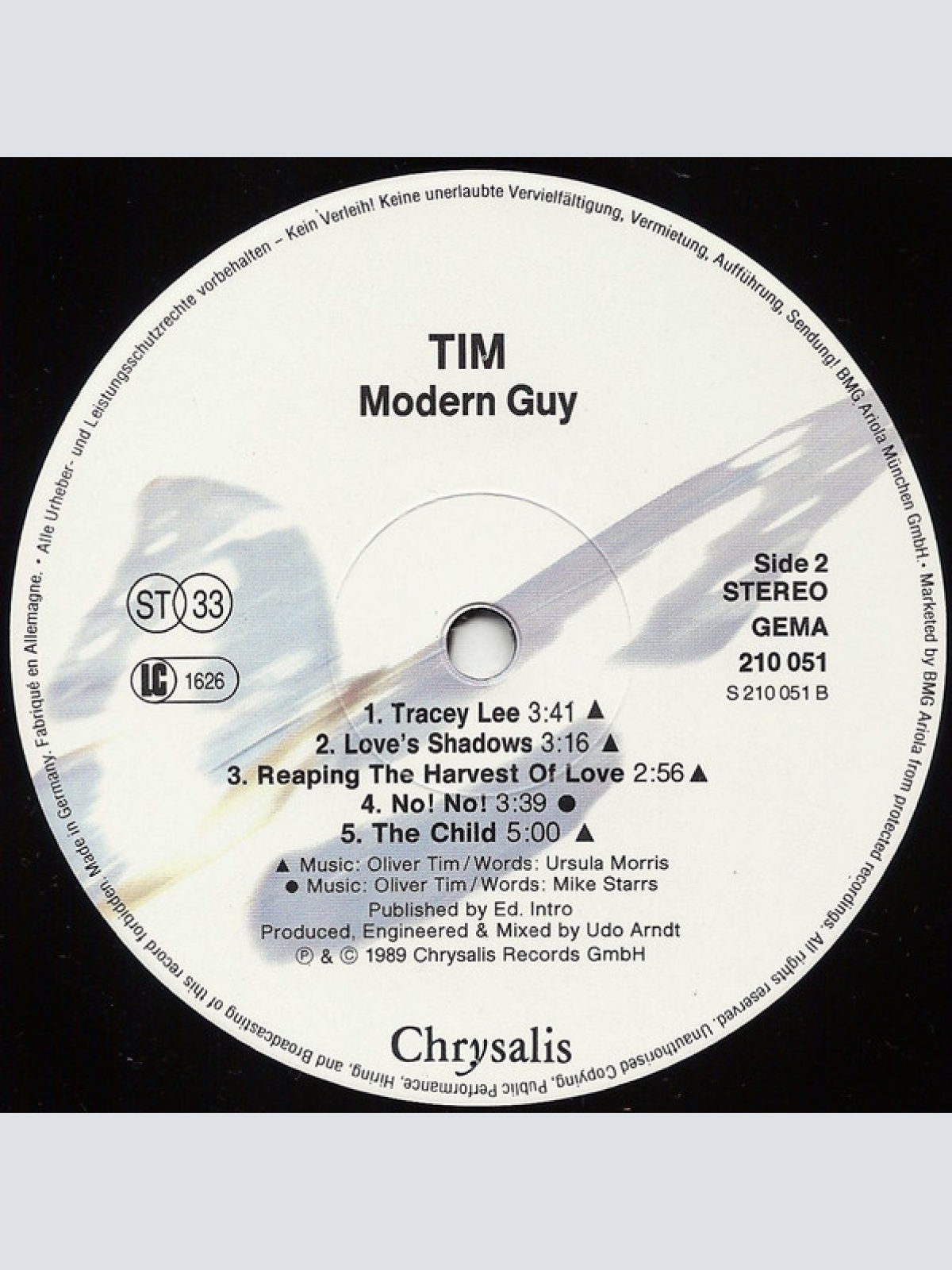 Vinyl / Tim (14) - Modern Guy