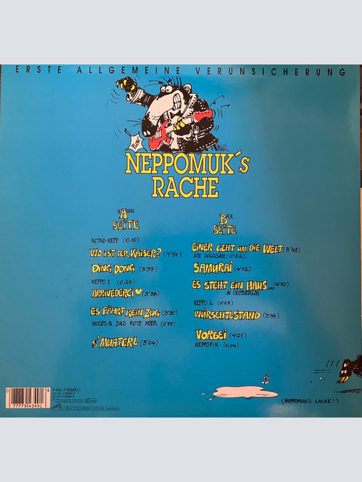 Vinyl / EAV (Erste Allgemeine Verunsicherung) - Neppomuk's Rache