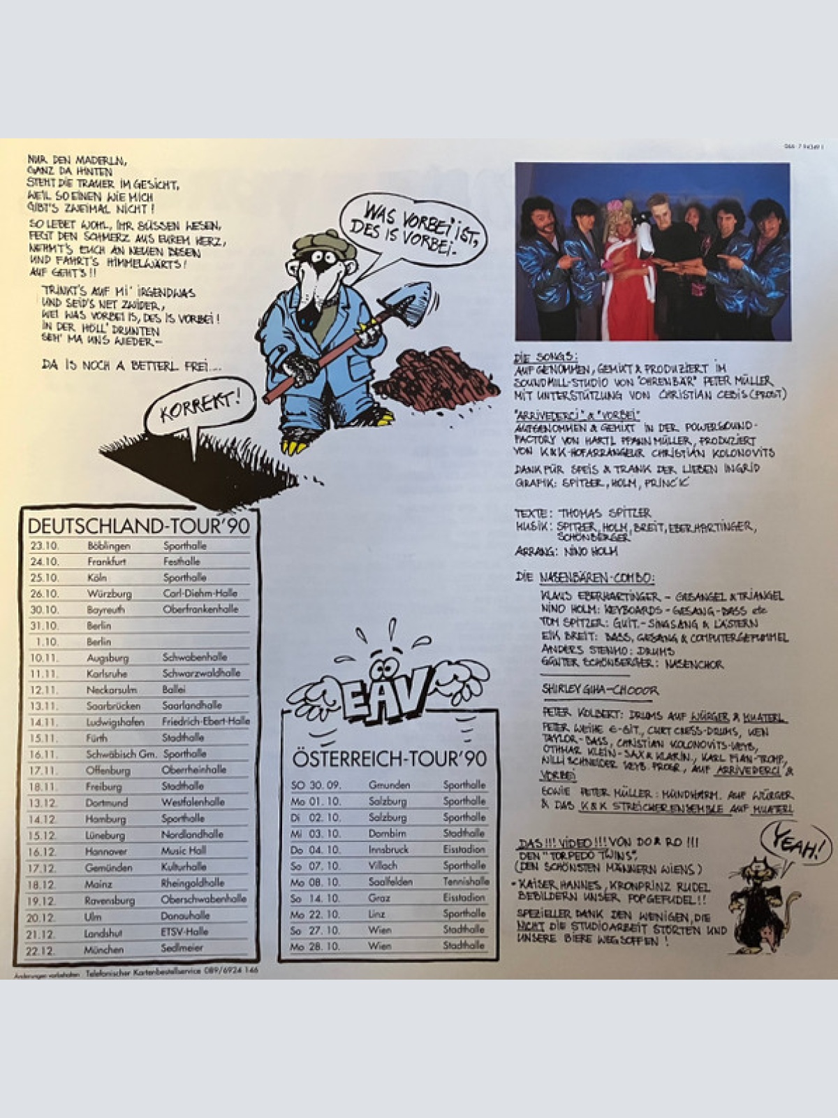 Vinyl / EAV (Erste Allgemeine Verunsicherung) - Neppomuk's Rache