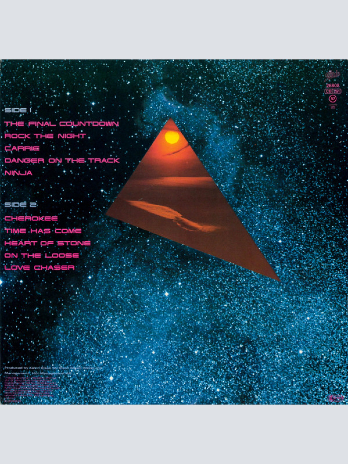 Vinyl / Europe (2) - The Final Countdown