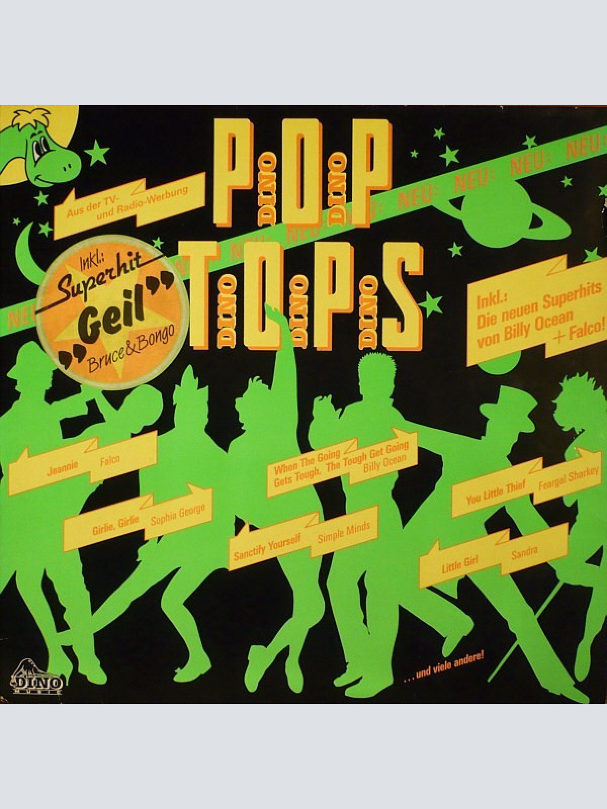 Vinyl / Various - Dino Pop Tops