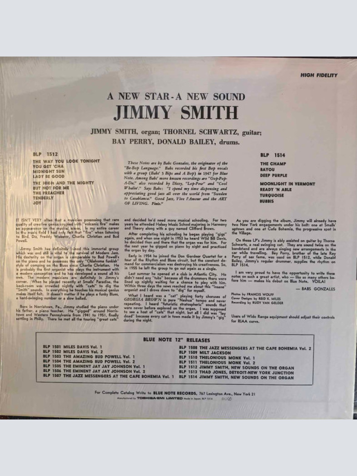 Vinyl / Jimmy Smith - A New Star - A New Sound (Volume 2)