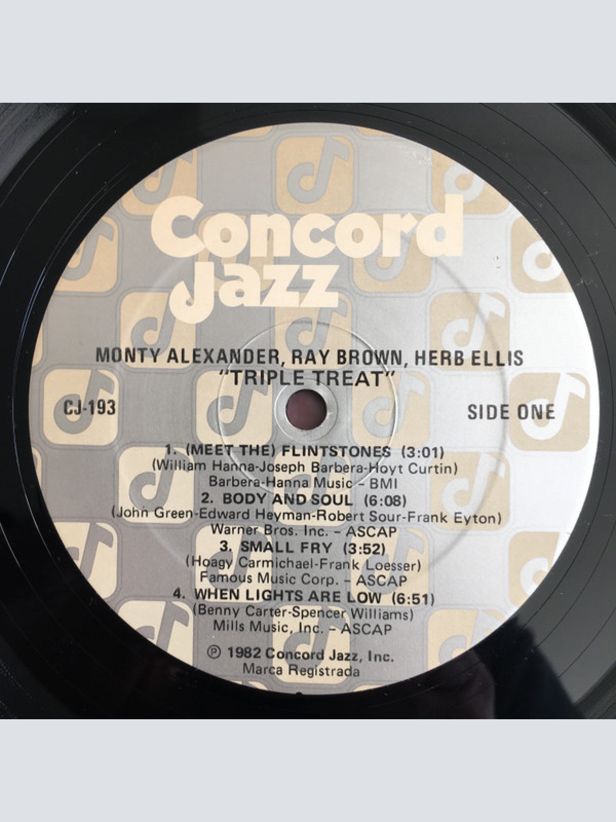 Vinyl / Monty Alexander ▪ Ray Brown ▪ Herb Ellis - Triple Treat