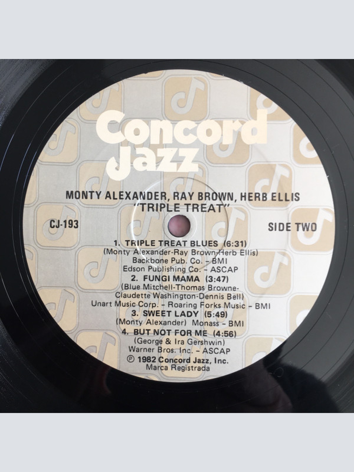 Vinyl / Monty Alexander ▪ Ray Brown ▪ Herb Ellis - Triple Treat