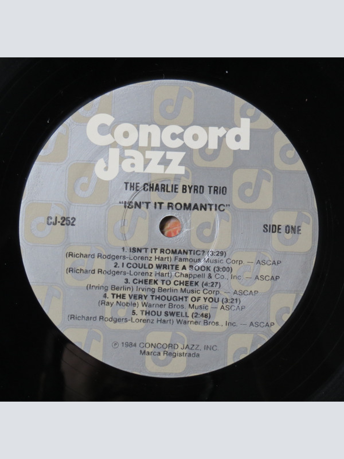 Vinyl / The Charlie Byrd Trio* - Isn't It Romantic