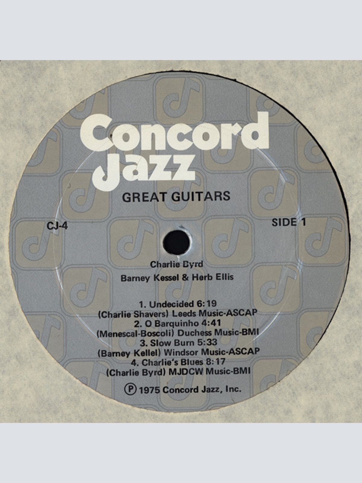 Vinyl / Great Guitars*, Charlie Byrd, Barney Kessel, Herb Ellis - Great Guitars