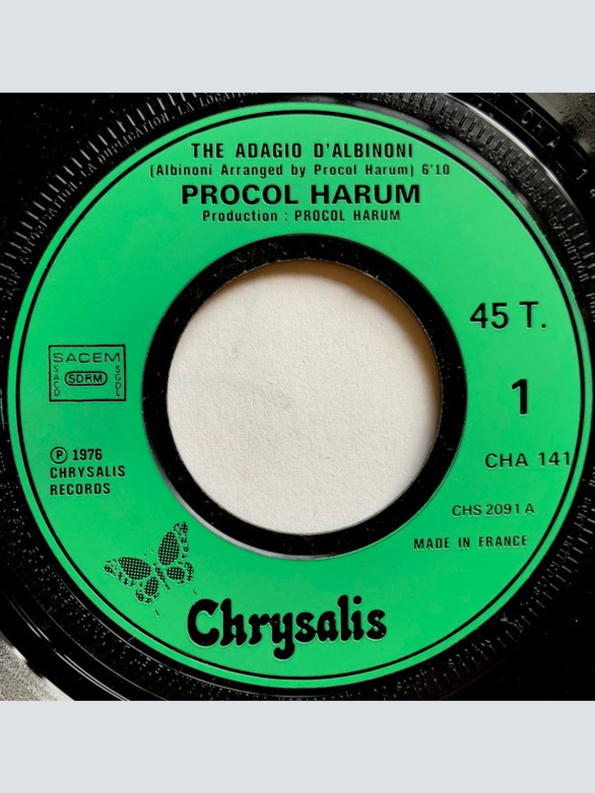 Vinyl / Procol Harum - Adagio Di Albinoni