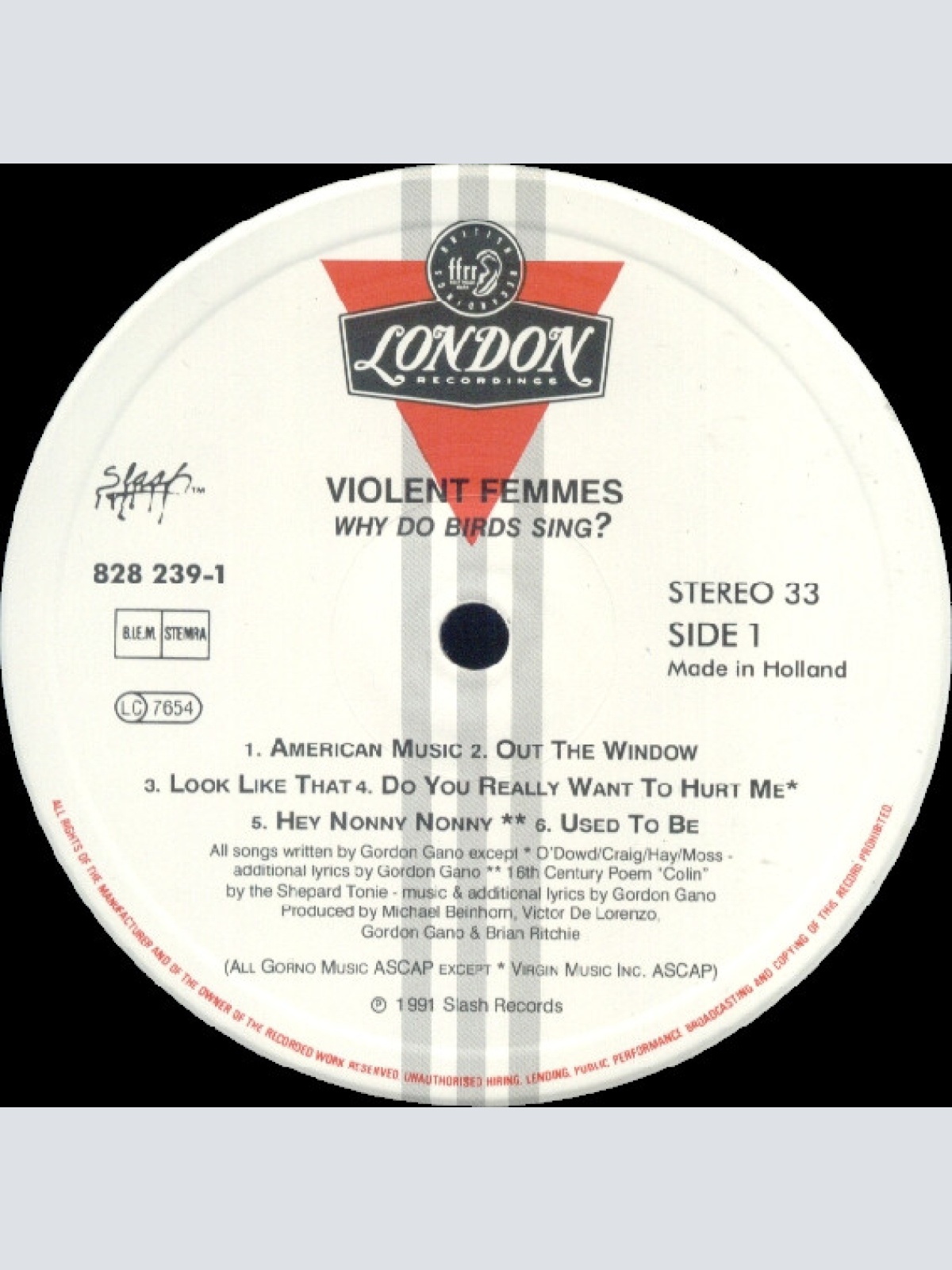 Vinyl / Violent Femmes - Why Do Birds Sing?