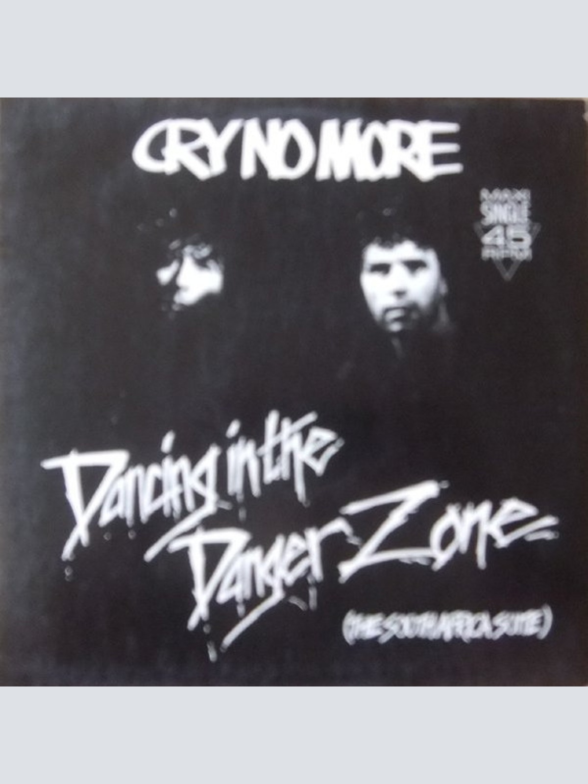 Vinyl / Cry No More - Dancing In The Danger Zone (The South Africa Suite)