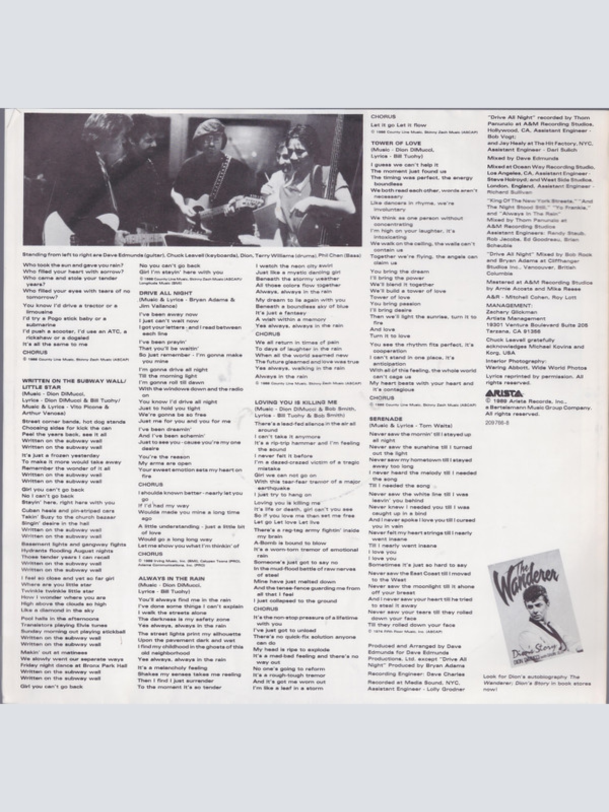 Vinyl / Dion (3) - Yo Frankie