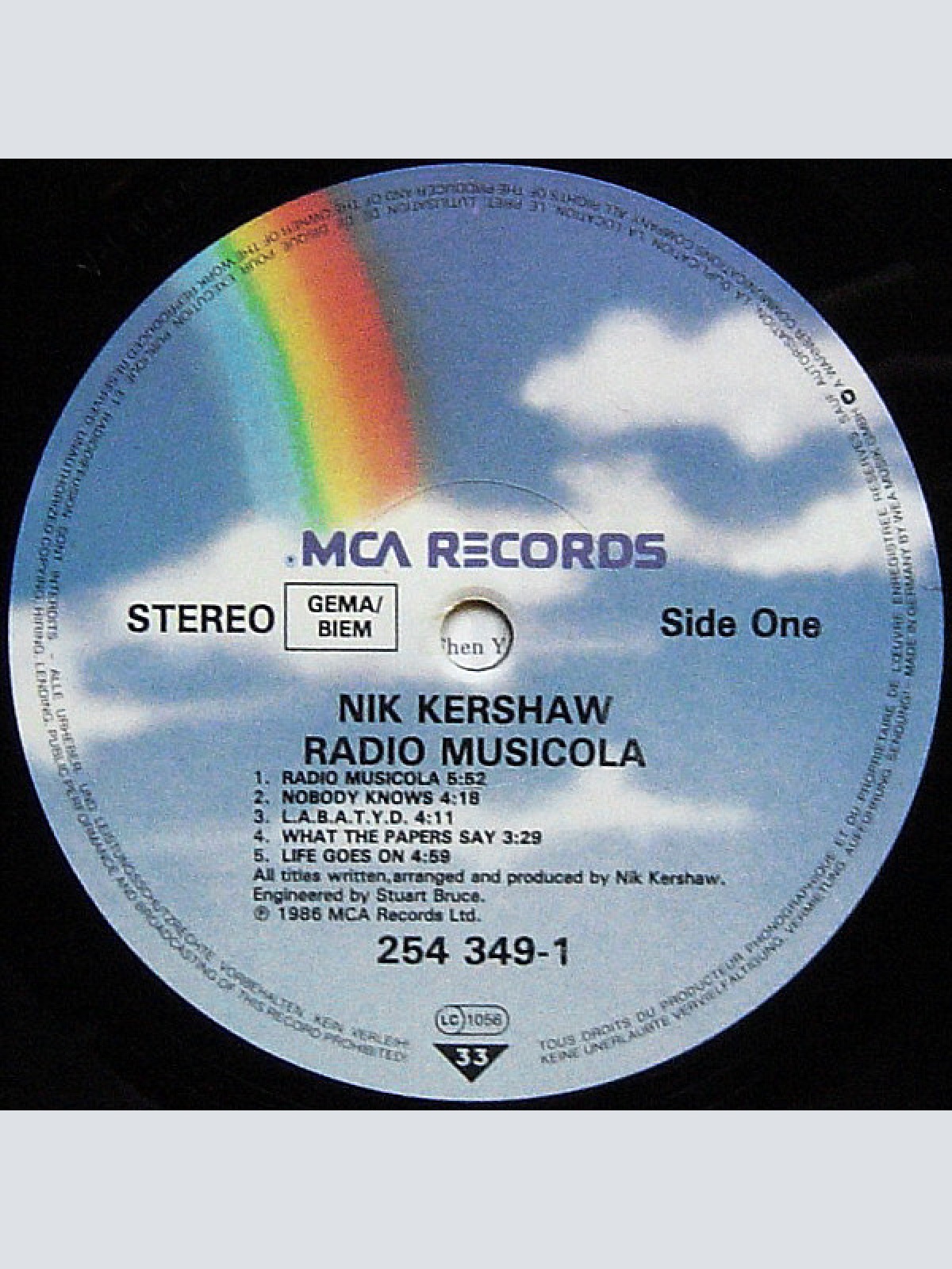 Vinyl / Nik Kershaw - Radio Musicola