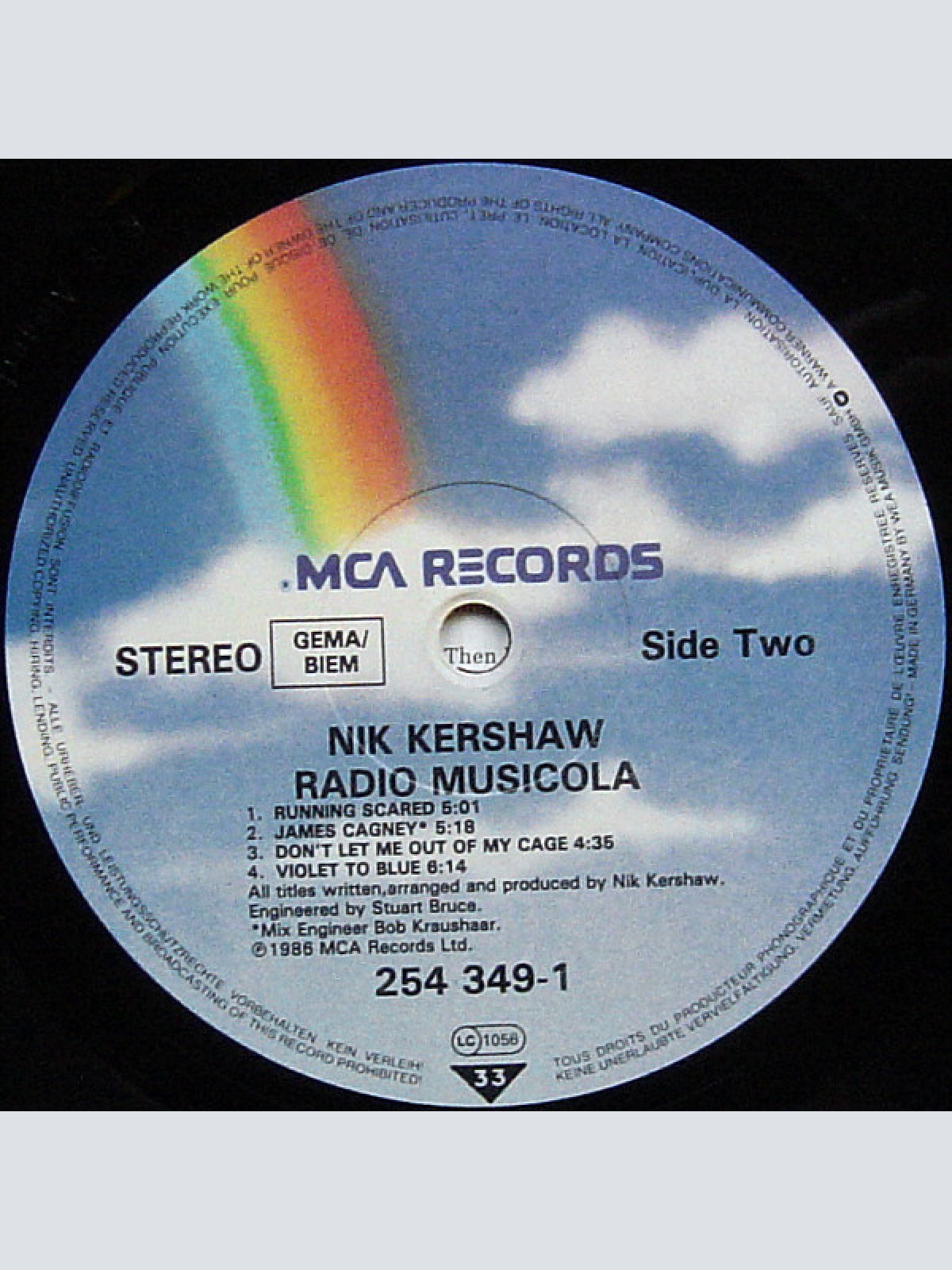 Vinyl / Nik Kershaw - Radio Musicola