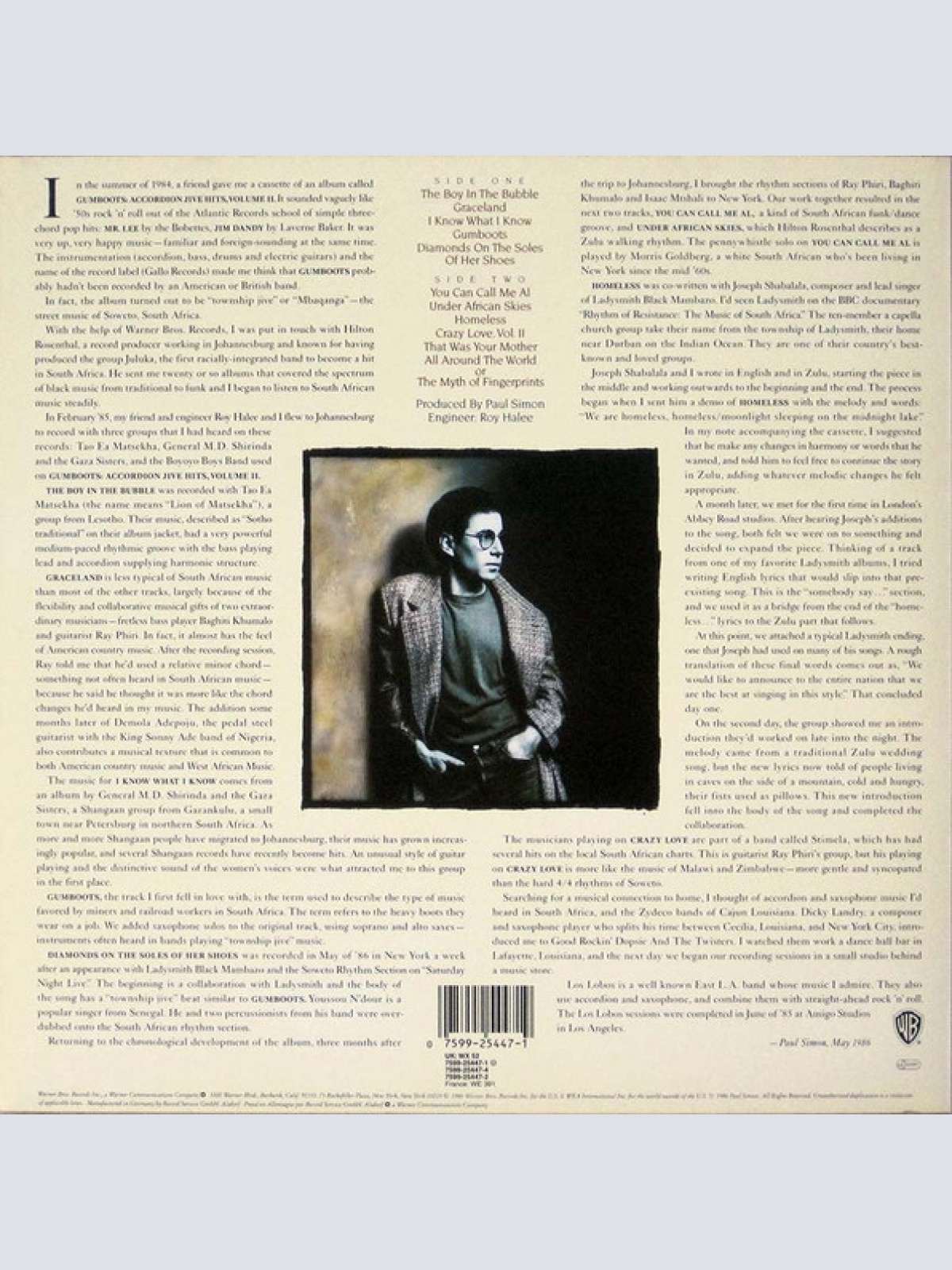 Vinyl / Paul Simon - Graceland