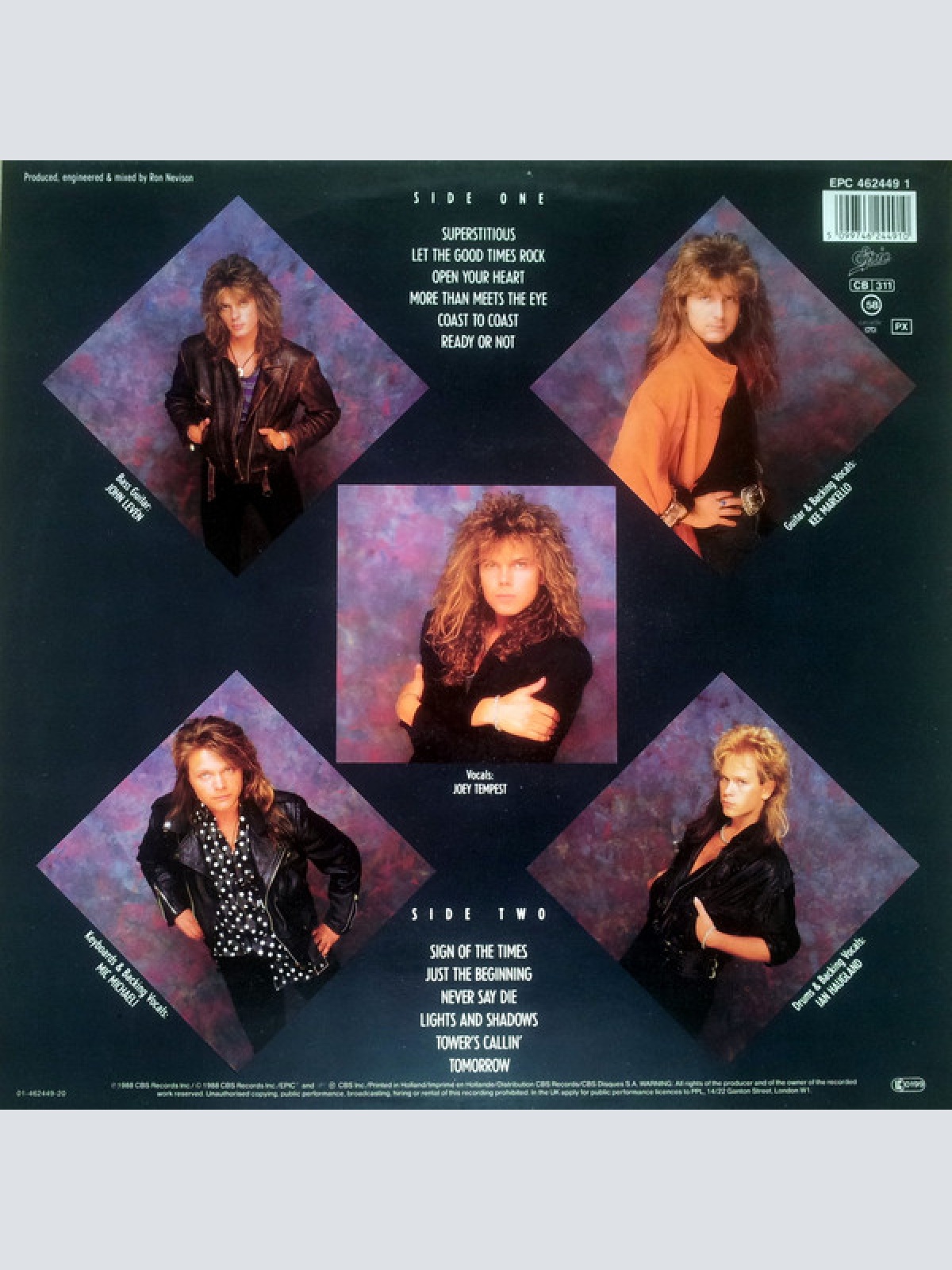 Vinyl / Europe (2) - Out Of This World