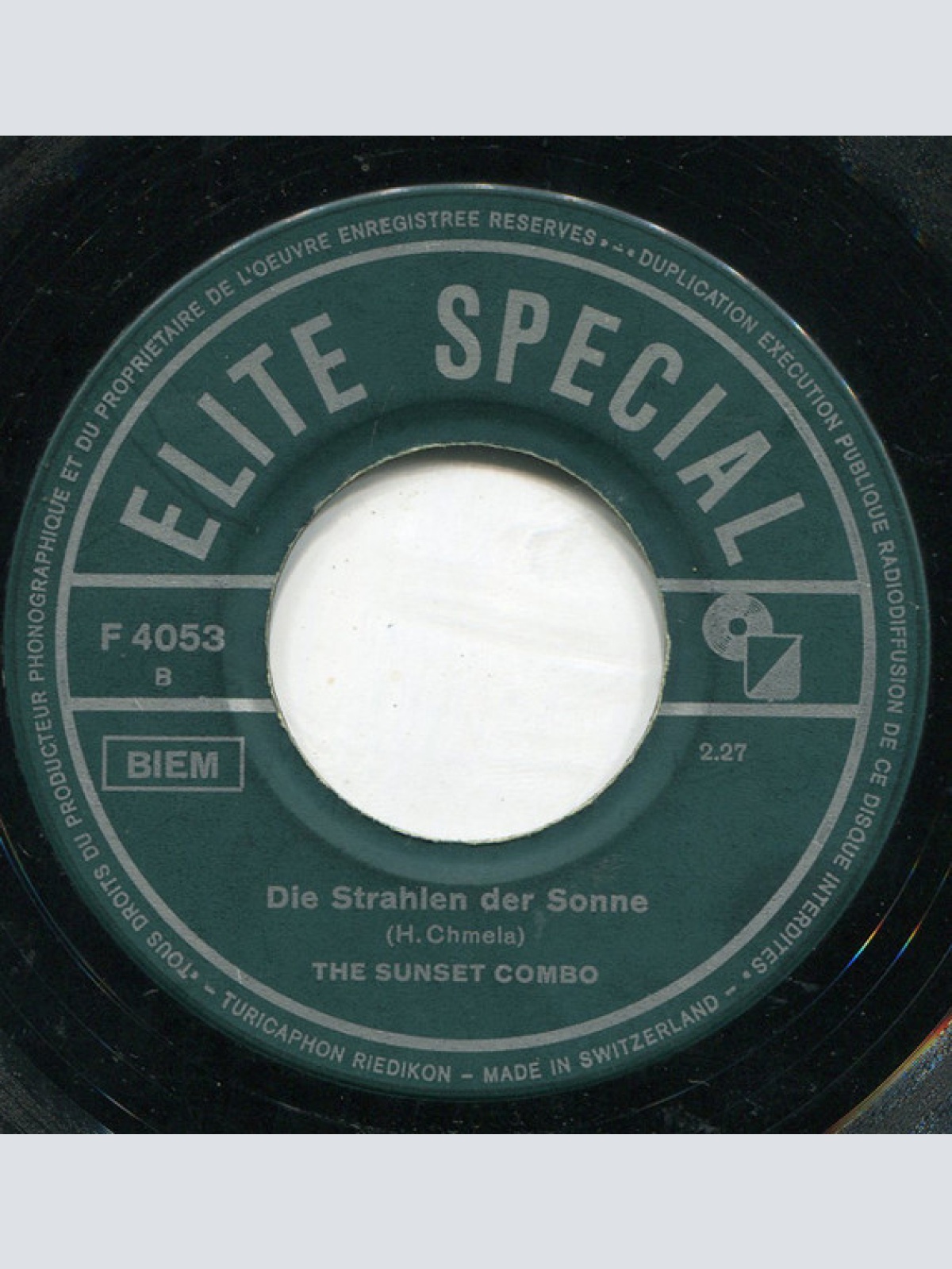 Vinyl / The Sunset Combo - Die Zeit Mit Dir / Die Strahlen Der Sonne