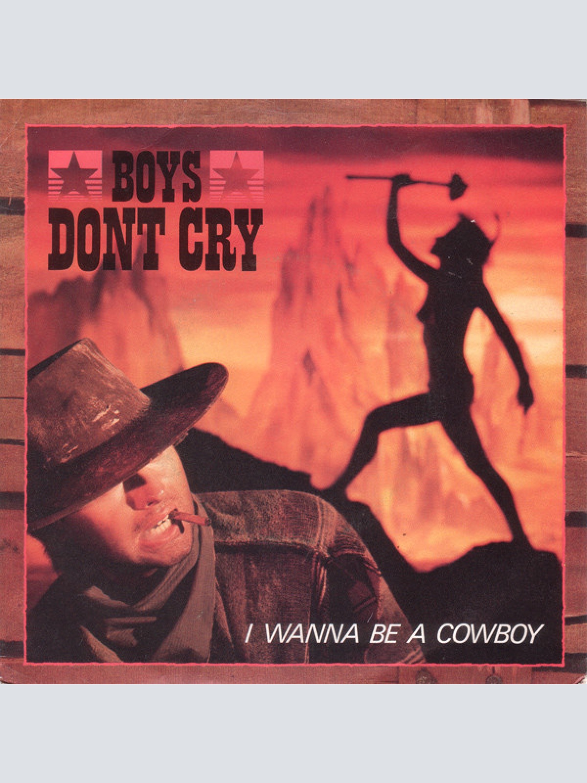 Vinyl / Boys Don't Cry - I Wanna Be A Cowboy