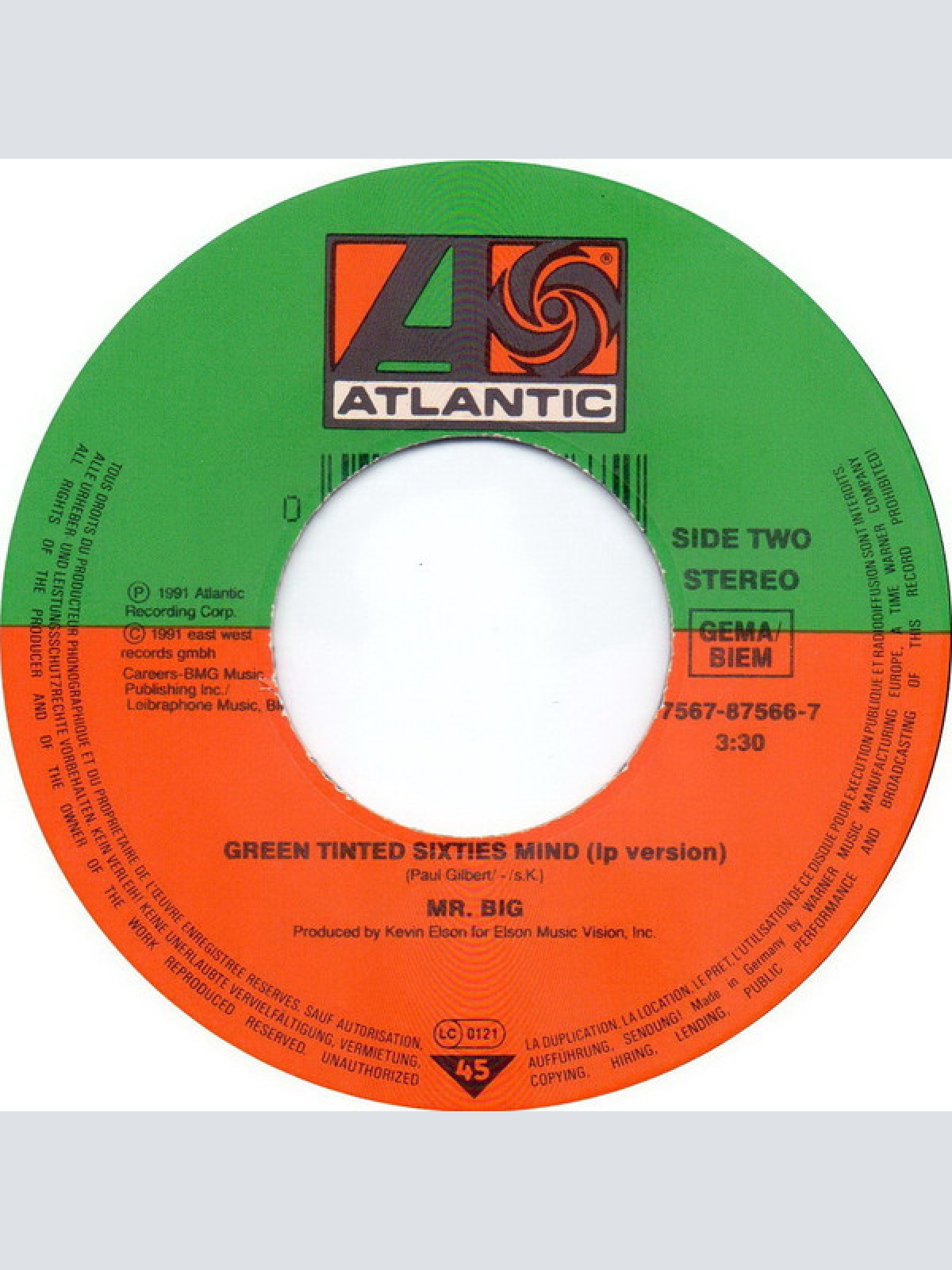 Vinyl / Mr. Big - To Be With You