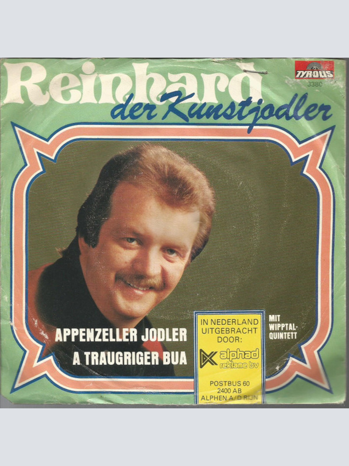 Vinyl / Reinhard Der Kunstjodler* Mit  Wipptal Quintett - Appenzeller Jodler
