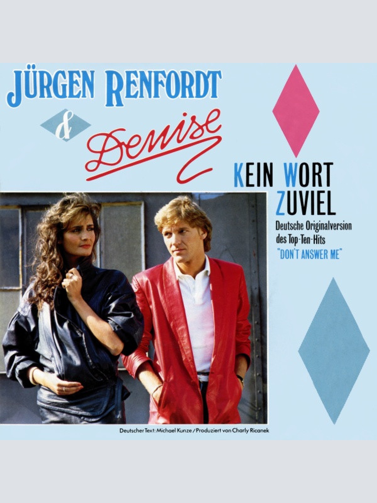 Vinyl / Jürgen Renfordt & Denise (13) - Kein Wort Zuviel