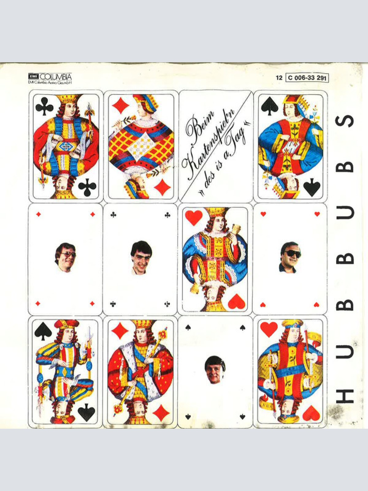 Vinyl / The Hubbubs - Beim Kartenspiel'n