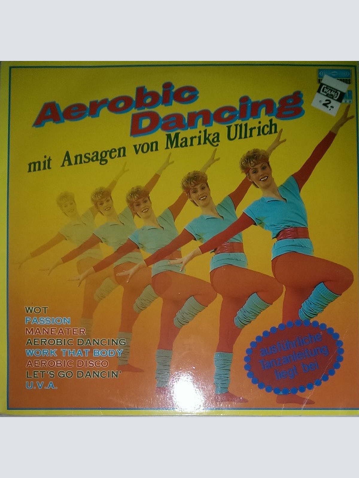 Vinyl / Marika Ullrich - Aerobic Dancing Mit Ansagen Von Marika Ullrich