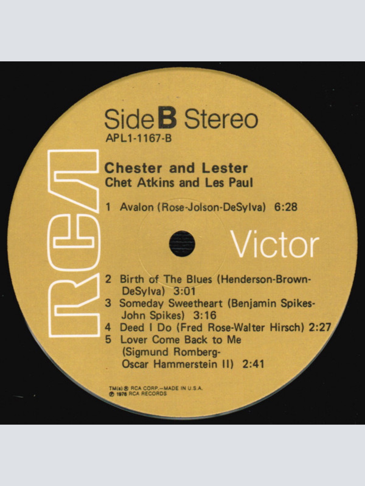 Vinyl / Chet Atkins & Les Paul - Chester & Lester