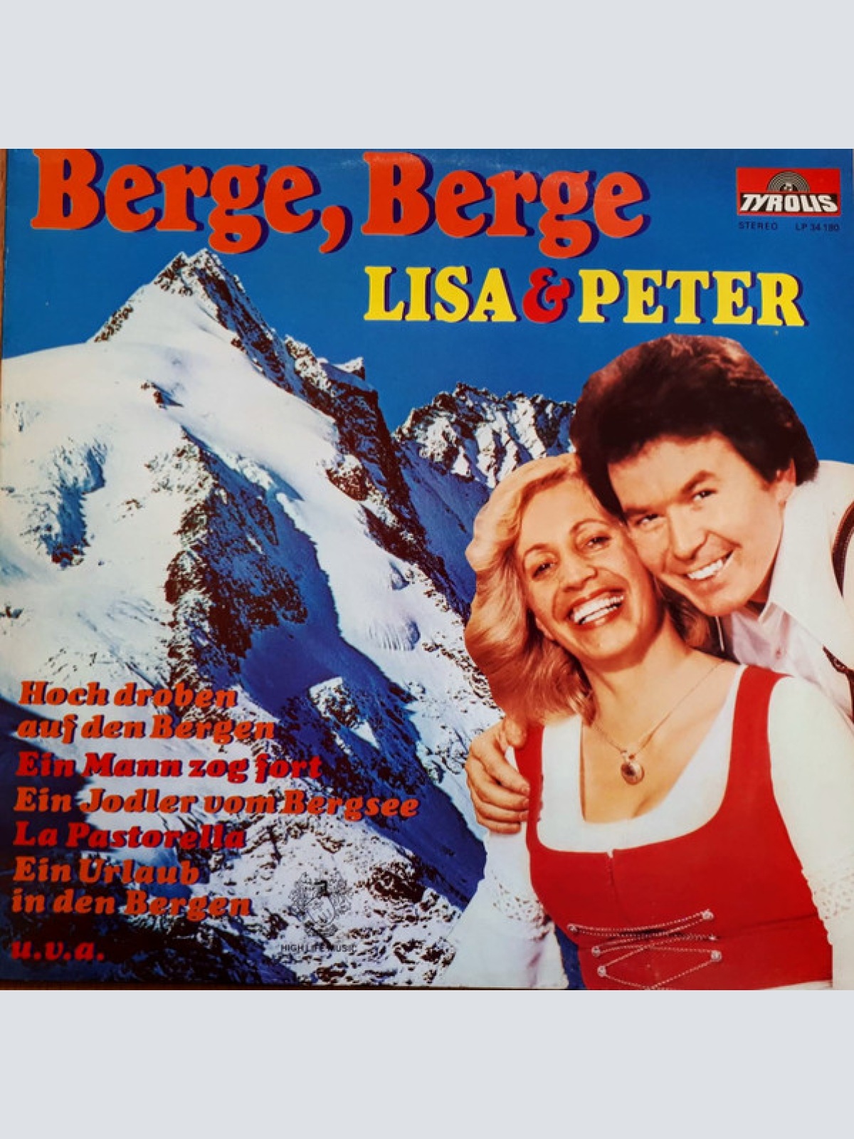 Vinyl / Lisa & Peter* - Berge, Berge