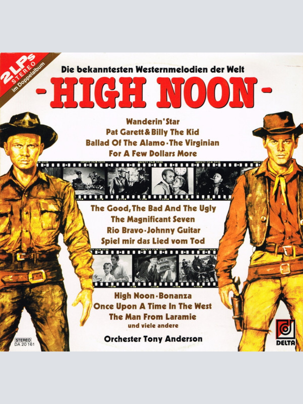 Vinyl / Orchester Tony Anderson - High Noon (Die Bekanntesten Westernmelodien Der Welt)