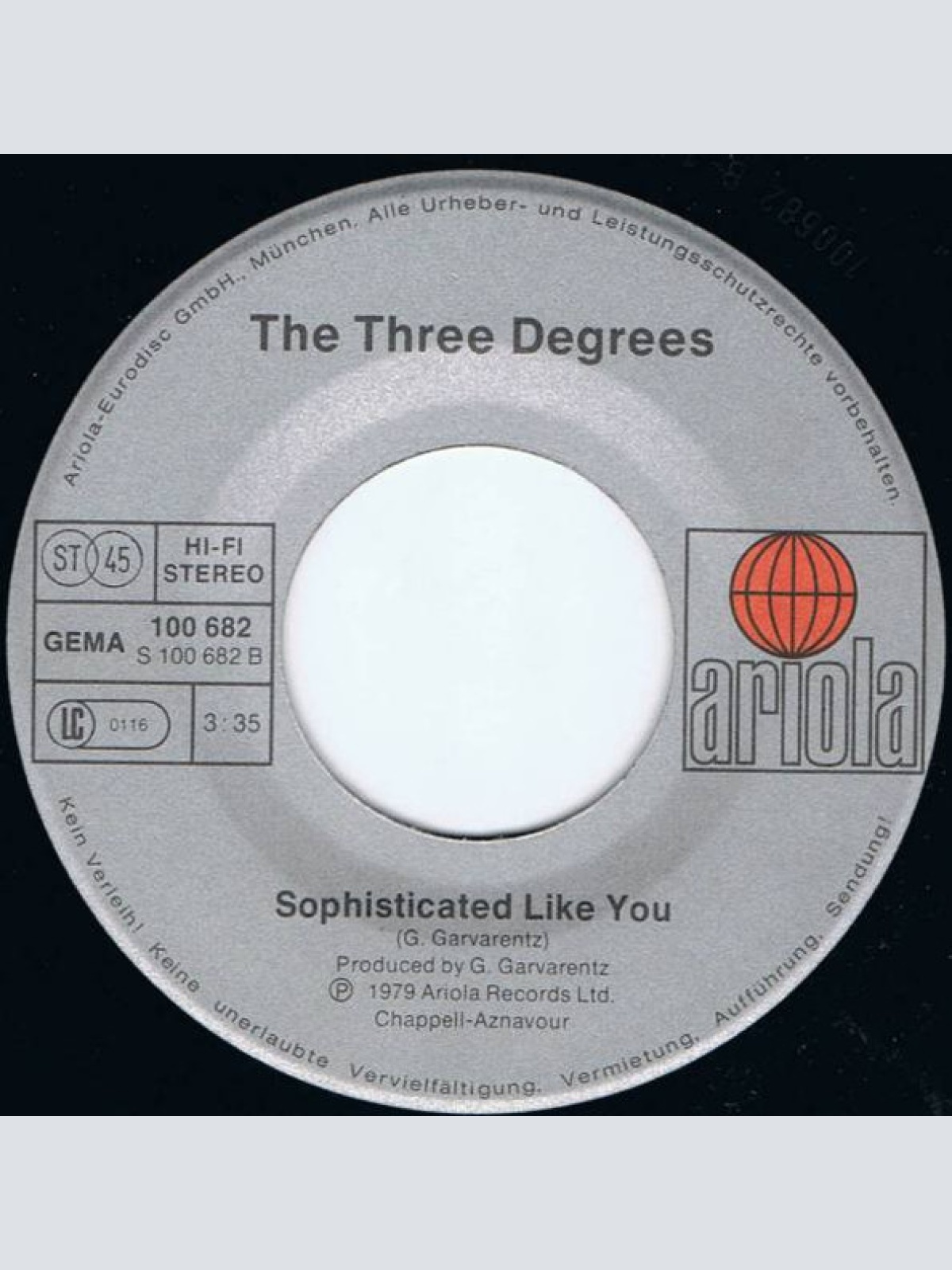 Vinyl / The Three Degrees - The Golden Lady