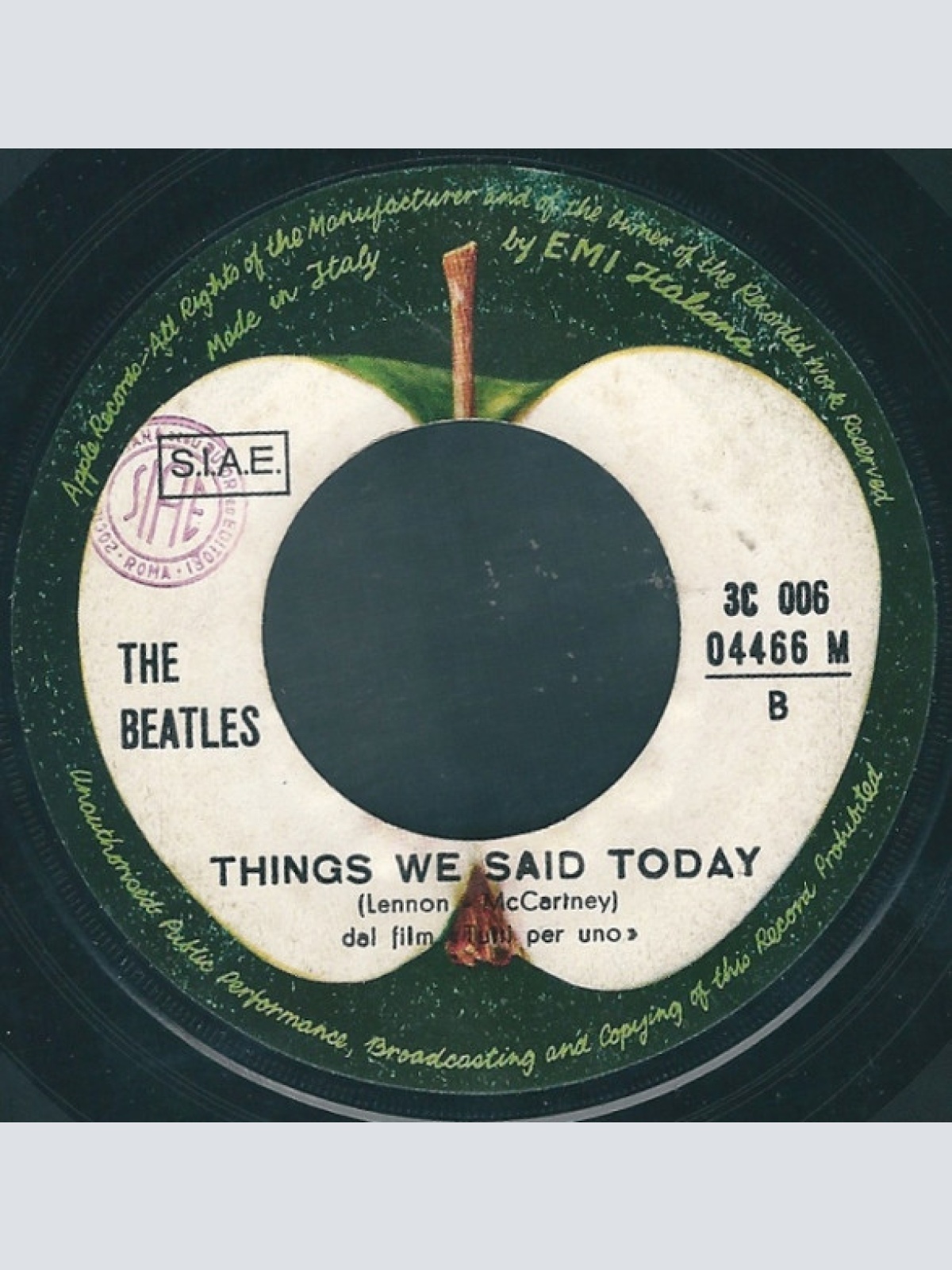 Vinyl / The Beatles - A Hard Day's Night