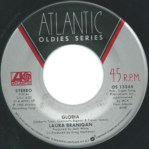 Vinyl / Laura Branigan - Gloria / Solitaire