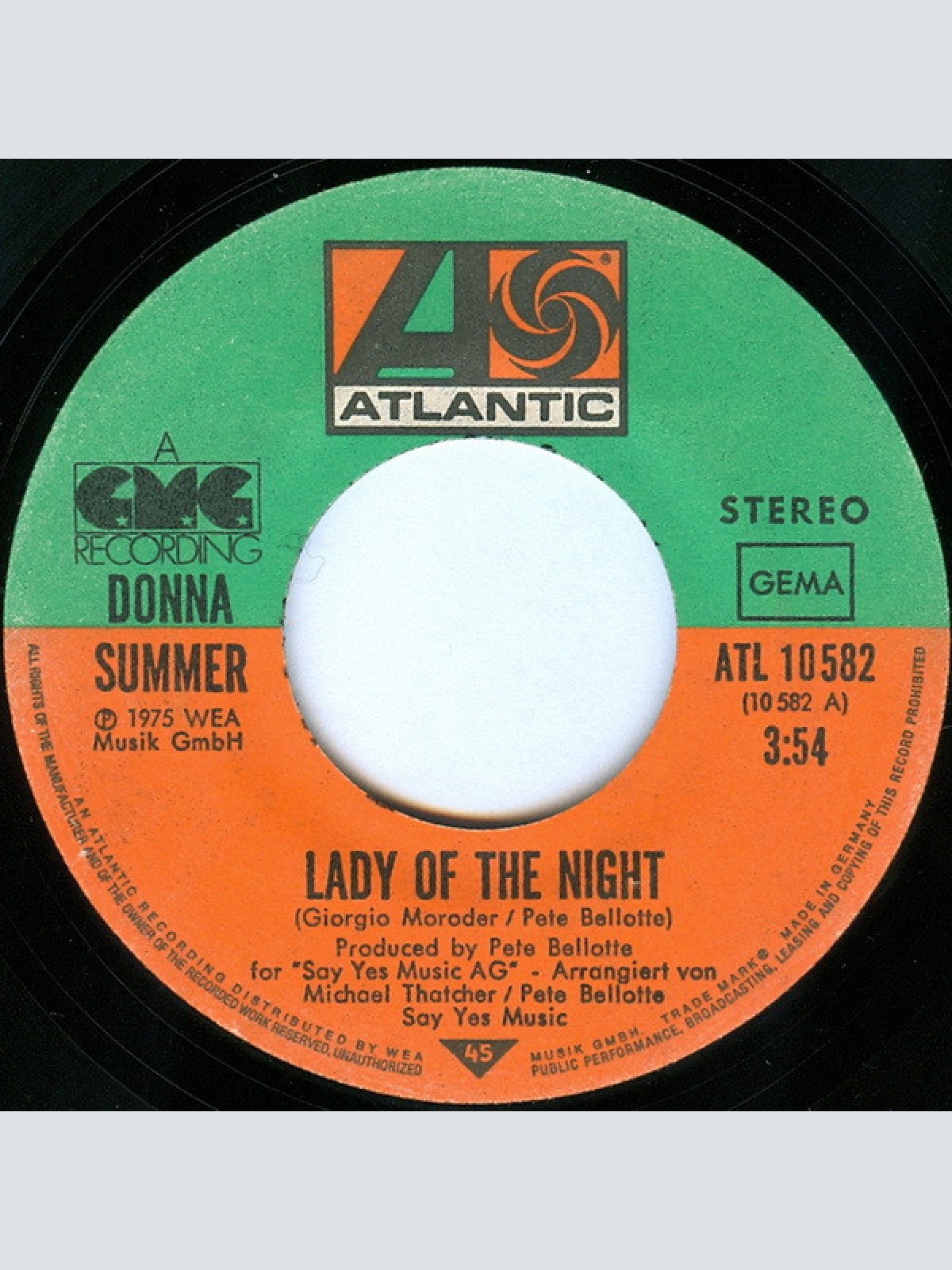 Vinyl / Donna Summer - Lady Of The Night