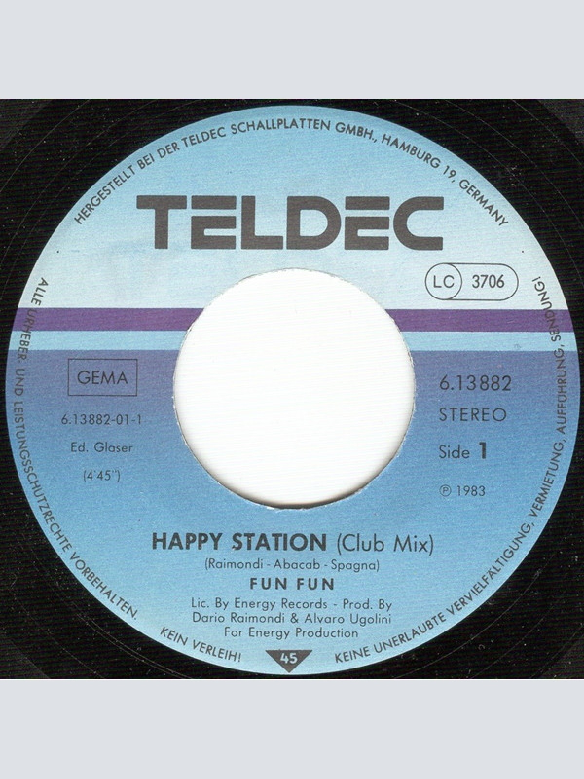 Vinyl / Fun Fun - Happy Station
