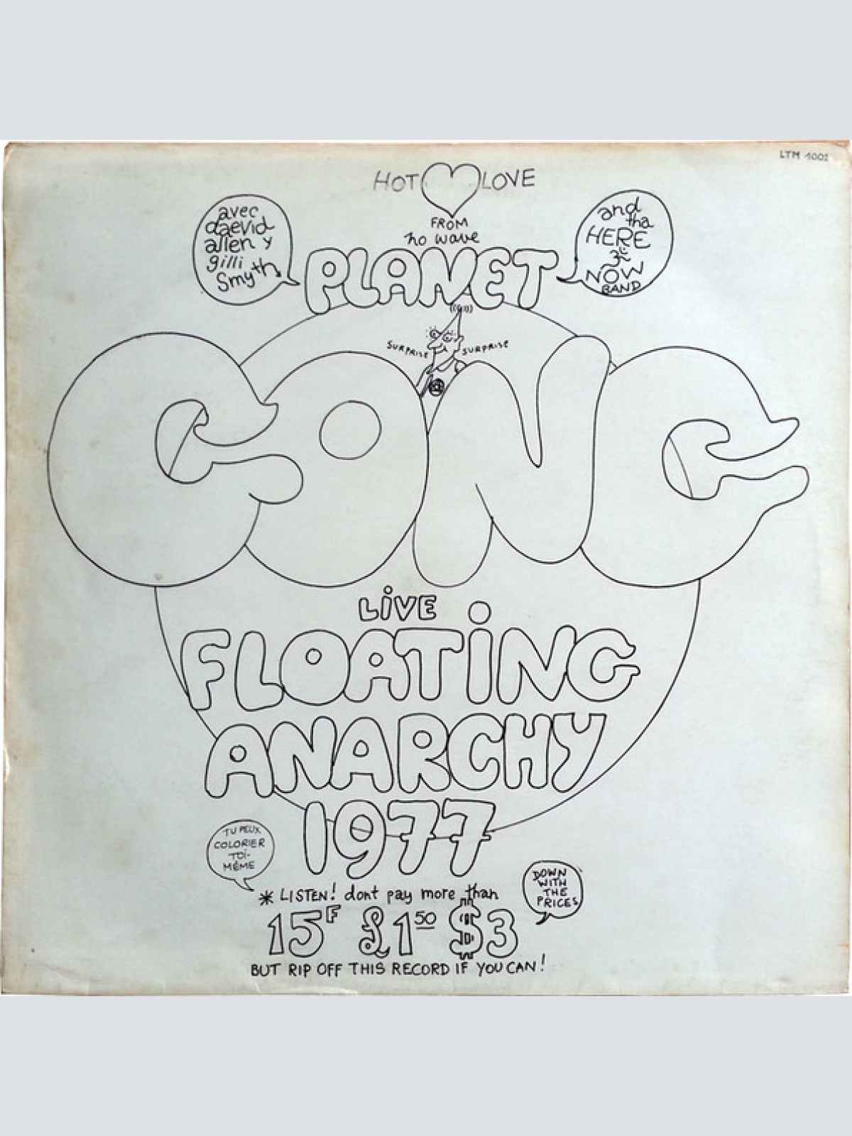 Vinyl / Planet Gong (2) - Live Floating Anarchy 1977
